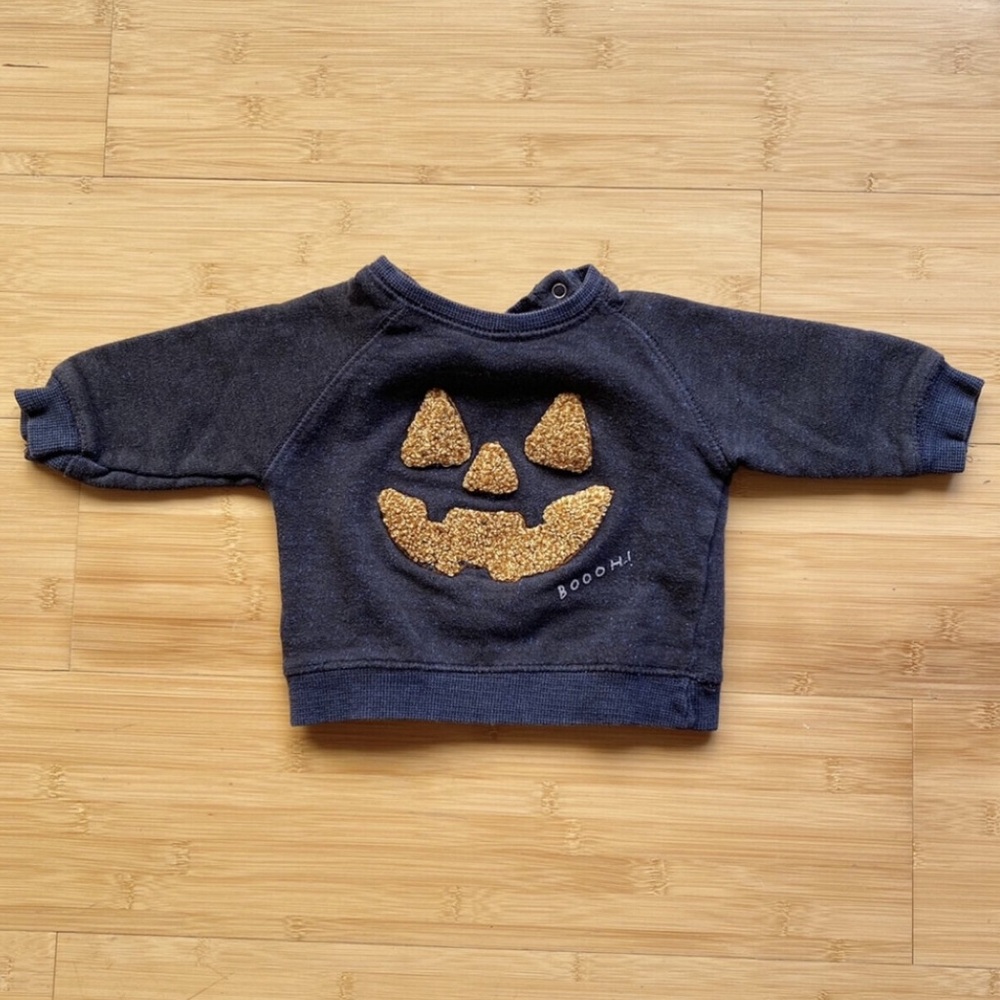 Zara Pumpkin Pullover